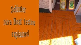 Ditra Heat wires test explained and how to
