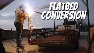 DIY Livestock Trailer - Converting A Flatbed Utility Trailer - Part 2