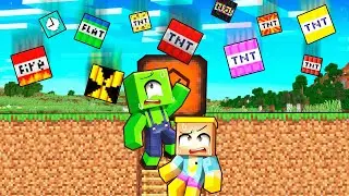 PLUIE de TNT vs BUNKER sur Minecraft ! avec Yoananas et Kikoo