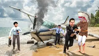 Tourist Small Plane Crash Landing on Jungle Safari Comedy Hindi Kahani