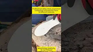 Safety shoe quality testing1070 #sneakers #safetyshoe #safetybootsfactory