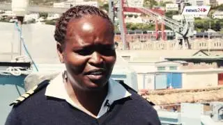 Zimasa Mabela the first Black female commander