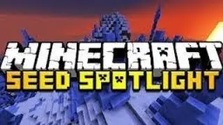 Fireiceminer seed spotlight Two villages and Two temples and cool biomes