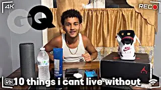 10 Things I Can't Live Without | GQ | ANELDY GERMAN