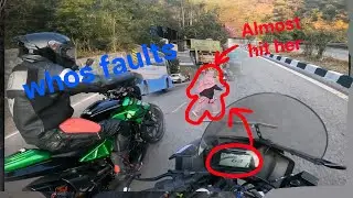 Sunday ride 🥵#kasauli #hyperride #modification #monu oreo#motovloging#trending