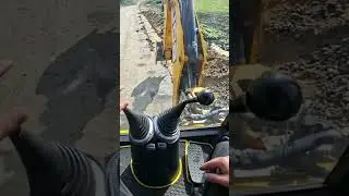 Управление экскаватором #jcb #excavator #streamer #irl