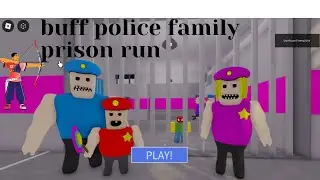 Buff Police Family Prison Run | Escaping Albert's School Challenge! | NexusGaming