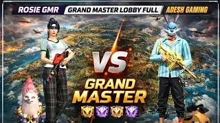 GM Lobby Clash 😱  | Rosie GMR vs Adesh Gaming 