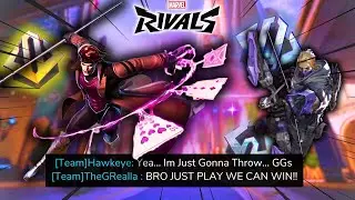 I Was DONE After The Hawkeye THROW&hellip; Then Gambit SAVED The DAY!!! | Marvel Rivals Comp | C2C PT.2