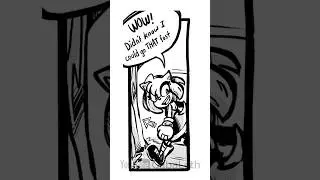Amy tries running with her FULL POWER