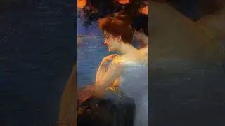 Delphin Enjolras (1857-1945), French Academic painter, pastellist and watercolorist