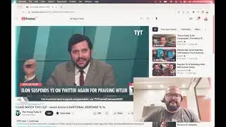 Ben Gleib (TYT) well-deserved rant on Kanye's antisemitism - REACTION