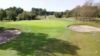 Golf International De Pessac - drone aerial video - Parcours 18 trous - Hole#01