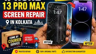 Iphone 13pro max Screen Issue Repaire in kolkata iphone repaire shop come by quirer service #iphone