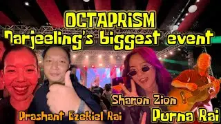 Octaprism : Purna Rai , Prashant Ezekiel Rai , Sharon performing in Darjeeling’s biggest event