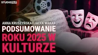 Wydarzenia mijającego roku w kulturze podsumują dziennikarze PAP Anna Kruszyńska i Jacek Wakar
