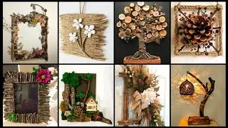 🌲Easy Jute & Twig Wall Hanging ✨ | Creative Rustic Home D&eacute;cor | Budget Friendly🎄
