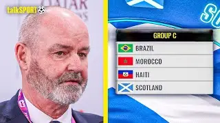 🚨EXCLUSIVE: Steve Clarke CRITICISES World Cup Draw taking 
