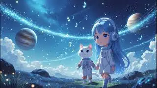 Midnight Notes from the Universe 🎧🌠 | Relaxing Space Lo-fi