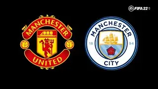 Manchester united  vs Manchester City Premier League FIFA 22
