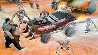 Zombie Roadkill 3D - Android Gameplay | Zombie apocalypse driving racing game