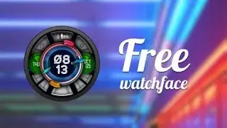 Funky Machine 🎵 Free Watch Face Review (Android Wear)