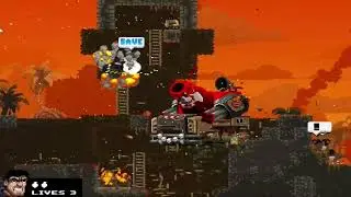 Broforce Brototype Level 9 GamePlay