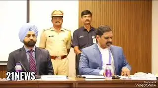 Telangana State Cyber Security Bureau Headquarters with key officials including Smt Sundari Nanda IP
