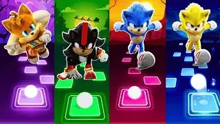 Sonic SUPER 😱OTHE HEDGEHOG 3 Tiles Hop 🎯 Cedm rush 