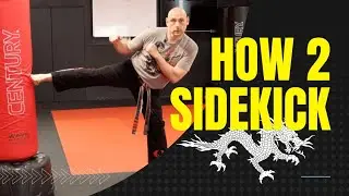 How to Throw a Sidekick - Sensei JD Olsen