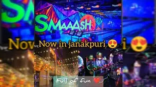 Smaaash game on || Unity one mall, janakpuri