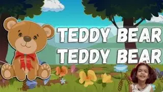 Teddy Bear Teddy Bear Turn Around Rhyme | English Rhyme For Nursery Kids #englishrhymesforkids