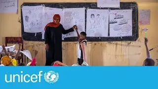 Educating children on the danger of explosive remnants of war in #Gedaref, #Sudan.
