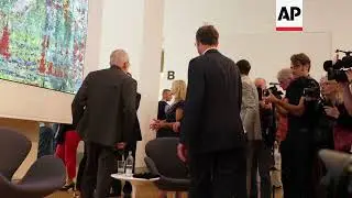 Exhibition showing the abstract works of German master Gerhard Richter