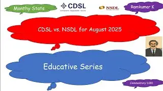 All about statistical comparison of CDSL and NSDL as of August 2025