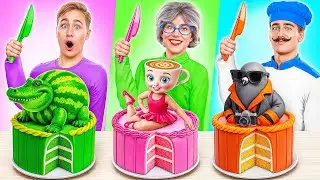 Кулинарный Челлендж: Я против Бабушки | Потрясающие Рецепты с Едой от Multi DO Challenge
