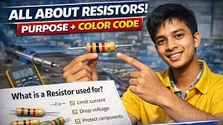All about Resistor | Resistor colour coding learning tricks 