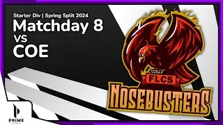 Nosebusters vs. Church Of Egon   |   Prime League Spring Split 2024 (Starter Div)