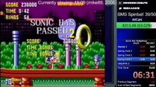 Sonic 1 WR Progression