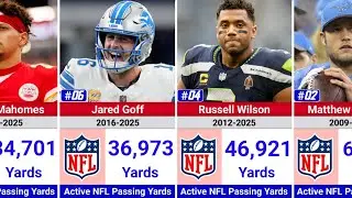 Active NFL Quarterbacks with the Most Career Passing Yards &ndash; The Kings of the Air! 🏈🔥