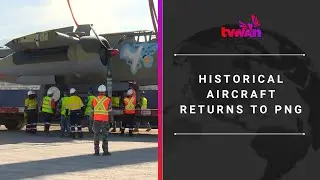 Historical aircraft returns to PNG