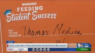 Eastlake HS teacher wins Whatateacher grant
