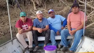 pescando en el r&iacute;o la pasi&oacute;n del municipio de Sayaxch&eacute; Pet&eacute;n parte 1