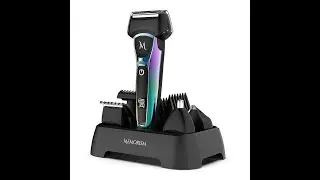 Memorism Multifunction Men&rsquo;s Grooming Kit - Foil Shaver 4-Attachment Body Hair #mensstyle #shaving