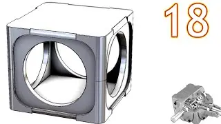 18-Project 39| Bevel Gearbox | SolidWorks Tutorial : raw casted box - c. box pt.1,