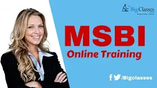 MSBI Training Videos - MSBI Tutorials for Beginners - BigClasses