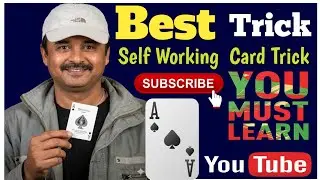 Best Self Working Card Trick 🔥 Easiest Card Trick Anyone Can Do #magic #magician #viral
