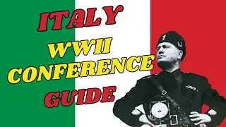 How To Manage The WWII Peace Conference As Italy (Member Request) | HOI4 Short Guides