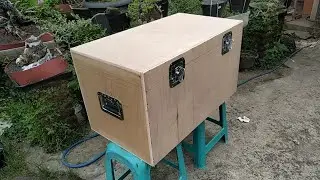 SANGAT SEDERHANA SEKALI BUAT BOX HARDCASE ALA RUMAHAN