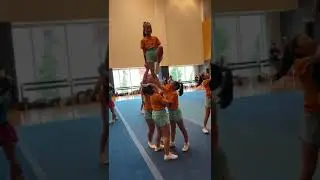 Cheer Stunt | Level 1 Stunt at Camp 💙